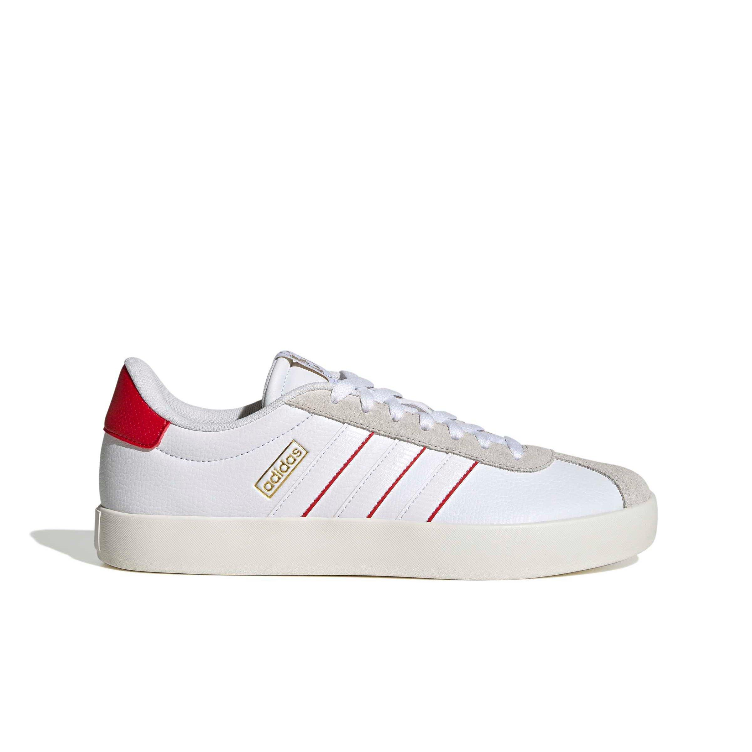 adidas VL Court 3.0 "Ftwr White/Collegiate Red/Off White" Men's Shoe - WHITE/RED/OFF WHITE